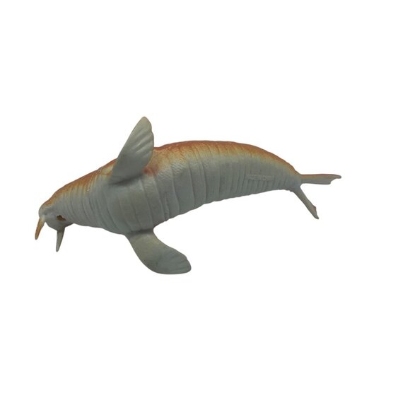 Vtg Realistic Plastic Walrus Animal Figurine Toy 6.5" Educational - Picture 4 of 5